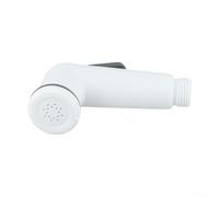 Pommeau de douche à main haute pression pour le nettoyage de la salle de bain des animaux domestiques - Buse de tuyau en ABS blanc avec contrôle du débit d'eau