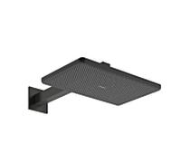 Hansgrohe Raindance Alive Q douche à effet de pluie avec bras 34.3x21.4 cm rectangulaire noir 24551340