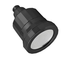 Pommeau de douche avec filtre 0,01 µm ABS 1/2" raccord réglable à 360° | Pommeau de douche avec grille en acier inoxydable, jet d'eau uniforme et filtre interchangeable, montage sans outils