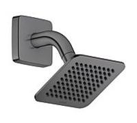 hansgrohe AXOR Citterio C Douche de tête 120/120 1jet EcoSmart avec bras de douche, 28810330, Couleur: Chrome noir poli