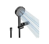 Pommeau de douche filtrant 20 couches 6 jets - Noir