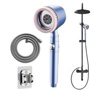 Pommeau de douche filtrant - Accessoire de bain pour salle de bain, hôtel, salle de douche, camping-car, toilettes, hôtel