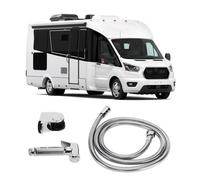 Pommeau de douche - Garosa - Camping-car - Cuivre - Flexible 1,5m - Antidérapant