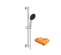 Pommeau de douche GROHE Quickfix Vitalio Start 110 2 jets avec barre + microfibre