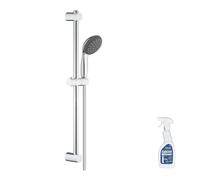 Pommeau de douche GROHE Quickfix Vitalio Start 110 2 jets avec barre + nettoyant GrohClean