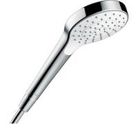 hansgrohe Croma Select S 1jet douchette 26806400 blanc chromé , EcoSmart 7 l, DN15, pommeau de douche Ø110mm