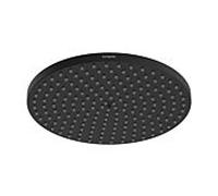 Pommeau de douche hansgrohe Raindance 240 1jet 27624670 PowderRain EcoSmart, noir mat