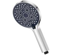 Pommeau de douche haute pression-YEAUPE Pommeau de douche Grand avec 6 types de jets, Chromé