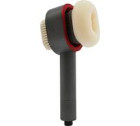 Pommeau de douche manuel filtré, filtre au charbon de bambou, tête de massage, gris