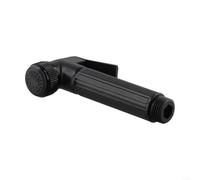 Pommeau de douche pour bidet avec contrôle de gâchette, pommeau de douche en alliage de zinc pour hygiène de salle de bain, connexion standard de 1,27 cm, facile à installer (noir)