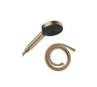 Pommeau de douche Pulsify Select EcoSmart 105 3 jets relaxation + Flexible 160 cm Isiflex Bronze brossé