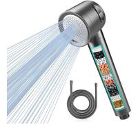 Pommeau de douche rectangulaire filtrant 3 jets