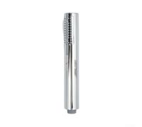 Pommeau de douche rond pour salle de bain avec technologie de pulvérisation d'économie d'eau et buse en silicone anti-calcaire (1 pièce)