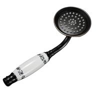 Pommeau de Duche Hand-held Shower Head Water Saving Antique Bathroom Rainfall Nozzle Aerator High Pressure Handheld(Clear)