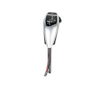 Pommeau de Vitesse Moteur pour BMW E83 X3 LED pommeau de Levier pour Vitesse RHD véhicule(Argent)