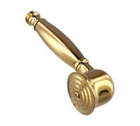 Pommeau Douche Haute Pression Laiton 17,5cm Économie Eau(Gold) | Haute pression constante, économie d'eau 30%, nettoyage facile, design ergonomique, idéal animaux