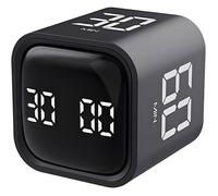 Pomodoro Minuteur de productivité avec alerte sonore et vibratoire réglable, Compte à rebours Étudier et Fitness 5/10/30/60 minutes