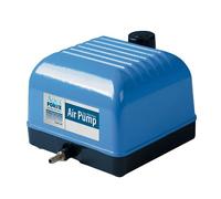 Pompe à Air Aquaforte Hi-Flow V-10, Boîtier en Aluminium, Silencieuse et Puissante, Puissance 10 Watts, Capacité à 1,2 mètre 4 Litres par minute, Capacité maximale Du Bassin 6 m3, Non Réglable