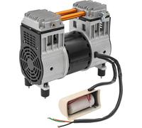 Pompe à air comprimé - Tête de compresseur - 980 W - 0,7 MPa - Moteur en cuivre pur - Prise UE - 25 × 13 × 22,5 cm - Gris