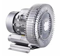 Pompe à air électrique 220 V pour aquarium, faible bruit, ventilateur centrifuge Vortex pour poissons koï, hydroponie et aération de fosse septique