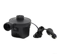 Pompe à air électrique 40W 300L/min pour matelas (B) | 3500PA haute pression, débit d'air 300L/min, gonflage rapide, connexion voiture 12V, boîtier ABS robuste