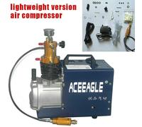 Pompe à air électrique Compresseur d'air haute pression PCP Pompe à air haute pression avec séparateur huile-eau 2800 tr/min 300 bars 30 MPA 4500 PSI