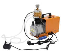 Pompe à air haute pression - Compresseur électrique - 220 V AC - 1,8 kW - 300 bar / 30 MPa / 4500 PSI - 100 litres/minute - 2800 tours/minute - Orange