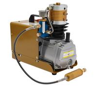 Pompe à air haute pression - Compresseur électrique PCP - 1,8 kW - Séparateur huile-eau - Prise européenne 220–240 V - Mobile - Couleur bronze