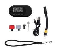 Pompe à air Portable, gonfleur de Pneu numérique Rechargeable avec arrêt Automatique, lumière LED, Mini compresseur d'air sans Fil pour Ballon de vélo de Voiture