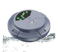 Pompe à air pour aquarium, appareil compact flottant, étanche, pompe de fontaine d'extérieur de 15,2 cm avec moteur silencieux, outil d'aménagement paysager avec fonction d'économie d'énergie