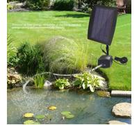 Pompe à air solaire - HB046 - 22 heures d'autonomie - Panneau solaire 6V - Compatible aquarium et bassin