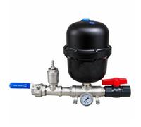 Pompe À Bélier Hydraulique En Acier Inoxydable, Sans Électricité | Pompe À Eau Automatique Avec Vannes Métalliques Et Manomètre, Pour Ruisseaux, Fermes Et Irrigation