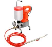Pompe à béton - Pompe électrique à haute pression - 720 W - 10 000 psi - 39 × 20 × 43 cm - 6,5 kg - Aluminium/fer - Soupape de sécurité 18 000 psi - Blanc