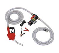 Pompe à biodiesel, pompe gasoil, pompe à mazout, pompe à carburant auto-amorçante, pompe de transfert portable, pompe de transfert automatique à pistolet, 50/45L/min. (A:12V50L/min)