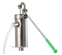 Pompe à carafe, puits pompe manuelle pour jardin - Outil d'aspiration de l'eau en acier inoxydable - Fontaine Boost For Lawn Pond Farm
