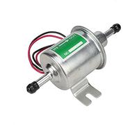 Pompe à Carburant Électrique 24V à Piston, Alliage d’Aluminium | Pompe essence universelle pour voiture, camion, bateau, débit 110 L/h, montage facile, raccord 8 mm, durable, légère
