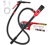 Pompe à carburant électrique innhom 3,2 GPM (12 l/min) - Pompe à carburant à piles - Pompe à essence avec USB pour essence et diesel - Pompe à siphon portable avec tuyau et régulateur de débit