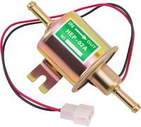 Pompe à Carburant Universelle,Voiture Bateau Pompe à Carburant électrique,Pompe à Carburant Électrique à Basse Pression,Pompe à Essence Électrique 12V HEP-02A,Convient à la plupart des voitures,（or）