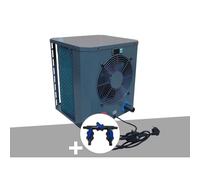 Pompe à chaleur 4,20 kW HeaterMax Compact 20 Ubbink + Kit by-pass Ø 32/38/50 mm