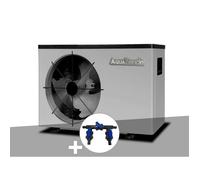 Pompe à chaleur 7 kW Full Inverter Aqua Premium + Kit by-pass Ø 32/38/50 mm - AquaZendo