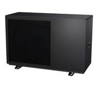 Pompe à Chaleur Air/Eau Monophasée 8 kW Monobloc - Connectée avec Appoints Électriques et Gaz R290 Noir