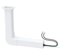 Pompe à condensats avec goulotte de câbles, de couleur blanche, pour climatiseurs jusqu'à 8 kW