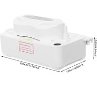 Pompe à condensats pour climatisation - QS360L - 220 V - Électrique - Réservoir d'eau de 1 800 ml - Conception de type pompe à vide