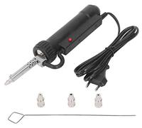 Pompe à dessouder, 30 W, 220 V, portable, avec 3 buses, noire