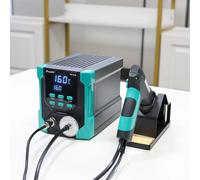 Pompe à dessouder électrique SS-331NH - 220 V - Écran LCD - Protection ESD - Mode veille automatique - Marron