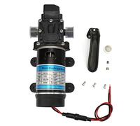 Pompe à Diaphragme, 12V 120W Pompe à eau Auto-amorçante Haute Pression pour Nettoyeur à Haute Pression, Jet d'Eau et Pulvérisation de Pesticides (12V 3210YD-12-120FS)