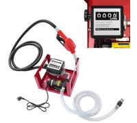 Pompe à diesel 230 V - Pompe à fioul auto-amorçante - Pompe d'aspiration d'huile - 200 W - 50 l/min - Pompe à fioul diesel - Avec filtre diesel et poignée - Station d'essence - Pompe à mazout diesel