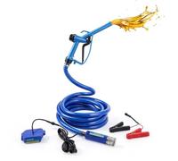 Pompe à diesel/pompe à eau électrique compatible avec Makita 18 V et 21 V | Pompe diesel à batterie 30 l/min avec tuyau de 5 m et filtre amovible pour diesel, essence et eau