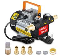 Pompe à Diesel Standard 4.2 - Auto-amorçante 230 V - Pompe à Fioul Carburant Biodiesel Huile Électrique 60l/m 550W