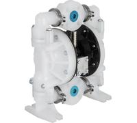 Pompe à double membrane pneumatique pour l'industrie chimique, entrée et sortie 1 pouce